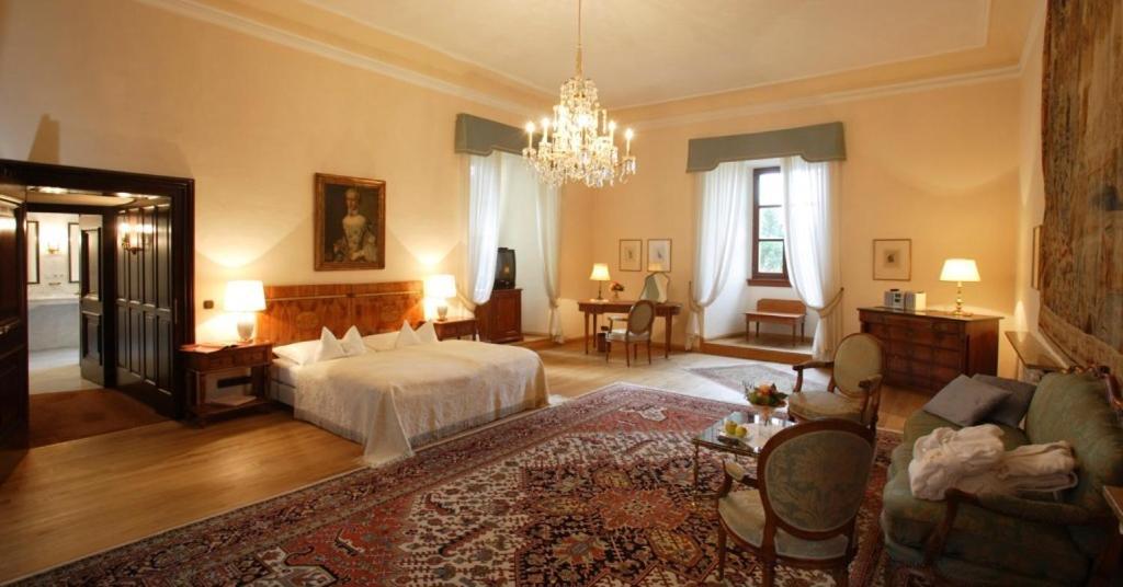 Schlosshotel Obermayerhofen Sebersdorf Camera foto
